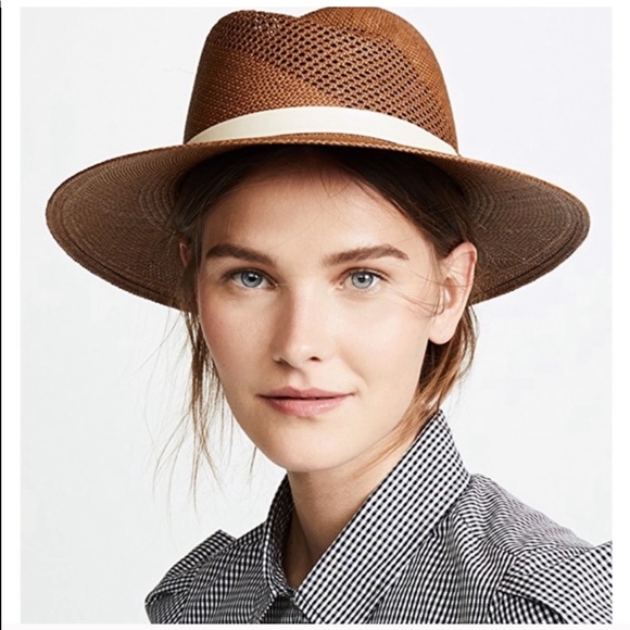 rag & bone Accessories - Rag & Bone Zoe Straw Fedora
